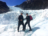 Fox Glacier hike in New Zealand