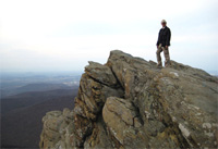 Humpback Rock over Shenandoah Valley.